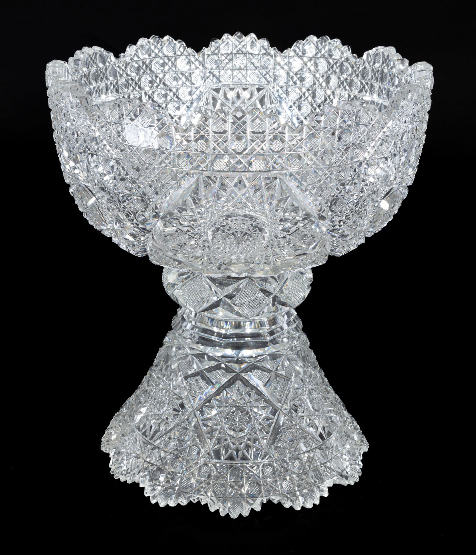 Eleven American Brilliant Cut-Glass Items (1 of 19)