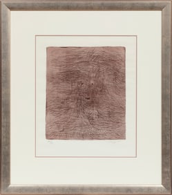 Mark Tobey, American 1890-1976, "Face", lithograph