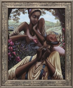 John Holyfield, American/North Carolina b. 1969, ?Love Jones?, gicl?e on canvas