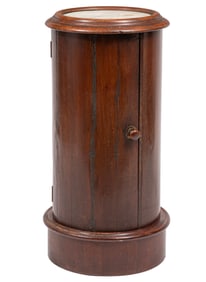 American Classical Mahogany Pot Commode