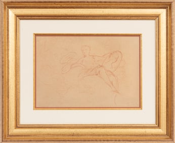 Charles Joshua Chaplin, French 1825-1891, "Composition Study for the New Ceiling of the Empress'