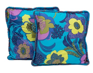Pair of Silk Pillows