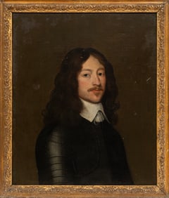 After Gerard "Gerrit" von Honthorst, Dutch 1592-1656, "James Graham, 1st Marquess of Montrose", oil
