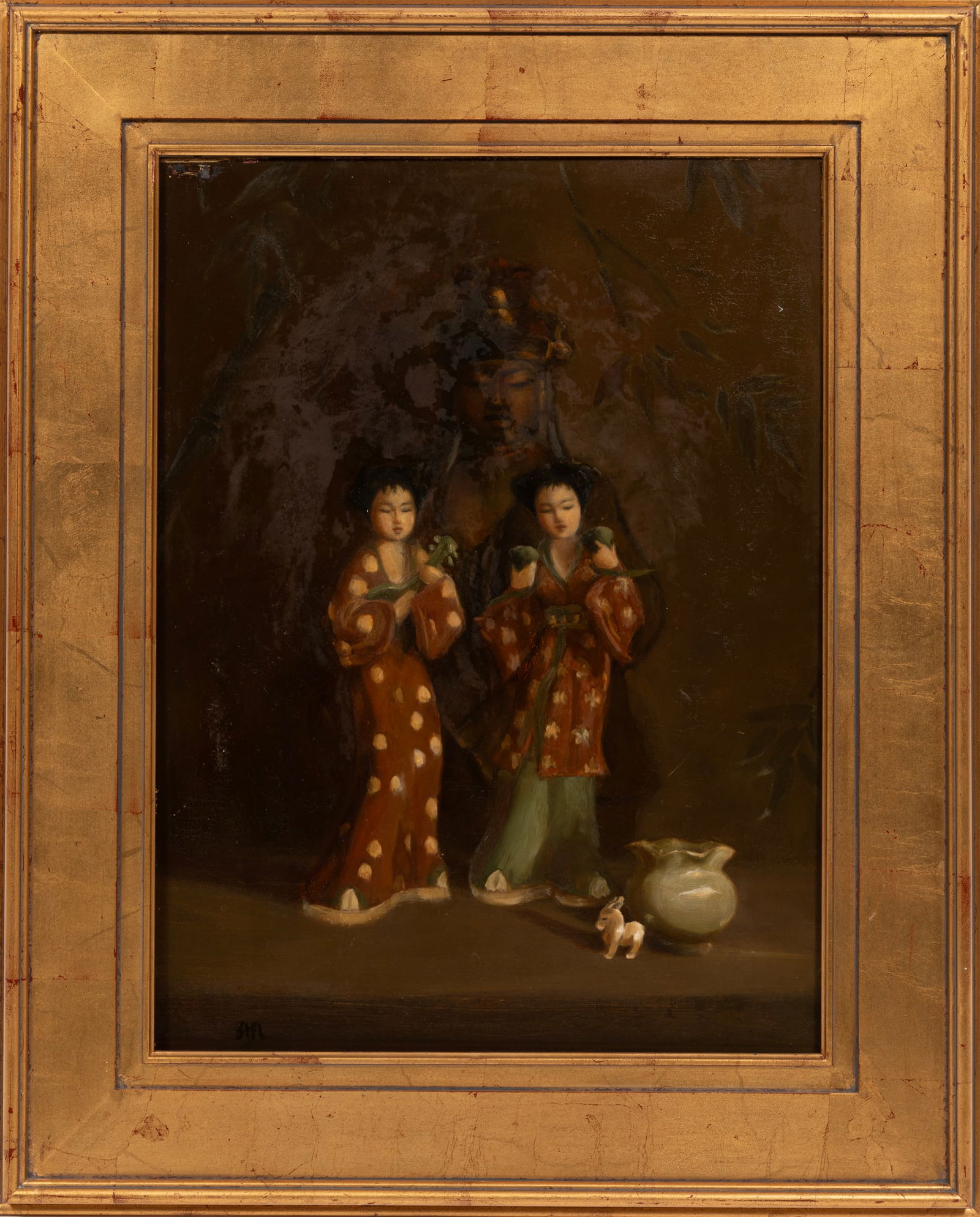 Continental School 20th c., "Still Life", oil on panel (1 of 3)