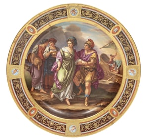 Dresden Porcelain Charger