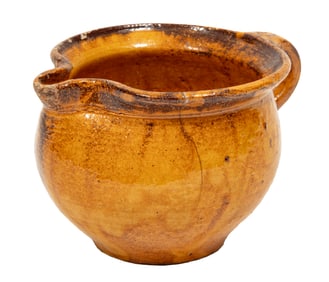 Small French Pitcher in Yellow Glaze