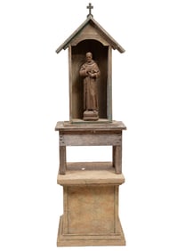 Cast-Stone Figure of St. Francis