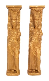 Neoclassical-Style Caryatid Figures