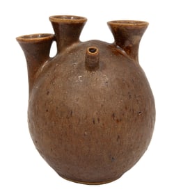 Spacey Stoneware Jug with Four Spouts