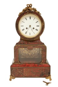 French Boullework Mantel Clock