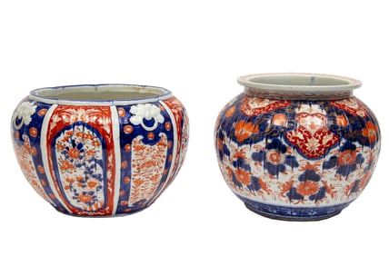 Two Japanese Imari Porcelain Jardini?res