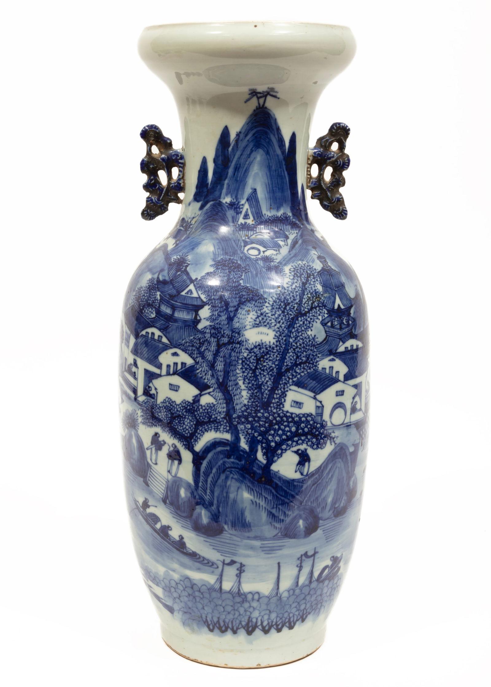 Chinese Blue and White Porcelain Vase (1 of 3)