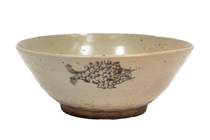 Chinese Glazed Stoneware Bowl