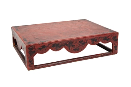 Antique Chinese Lacquer Stand