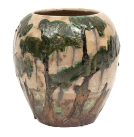 Shadyside Raku Pottery Vase