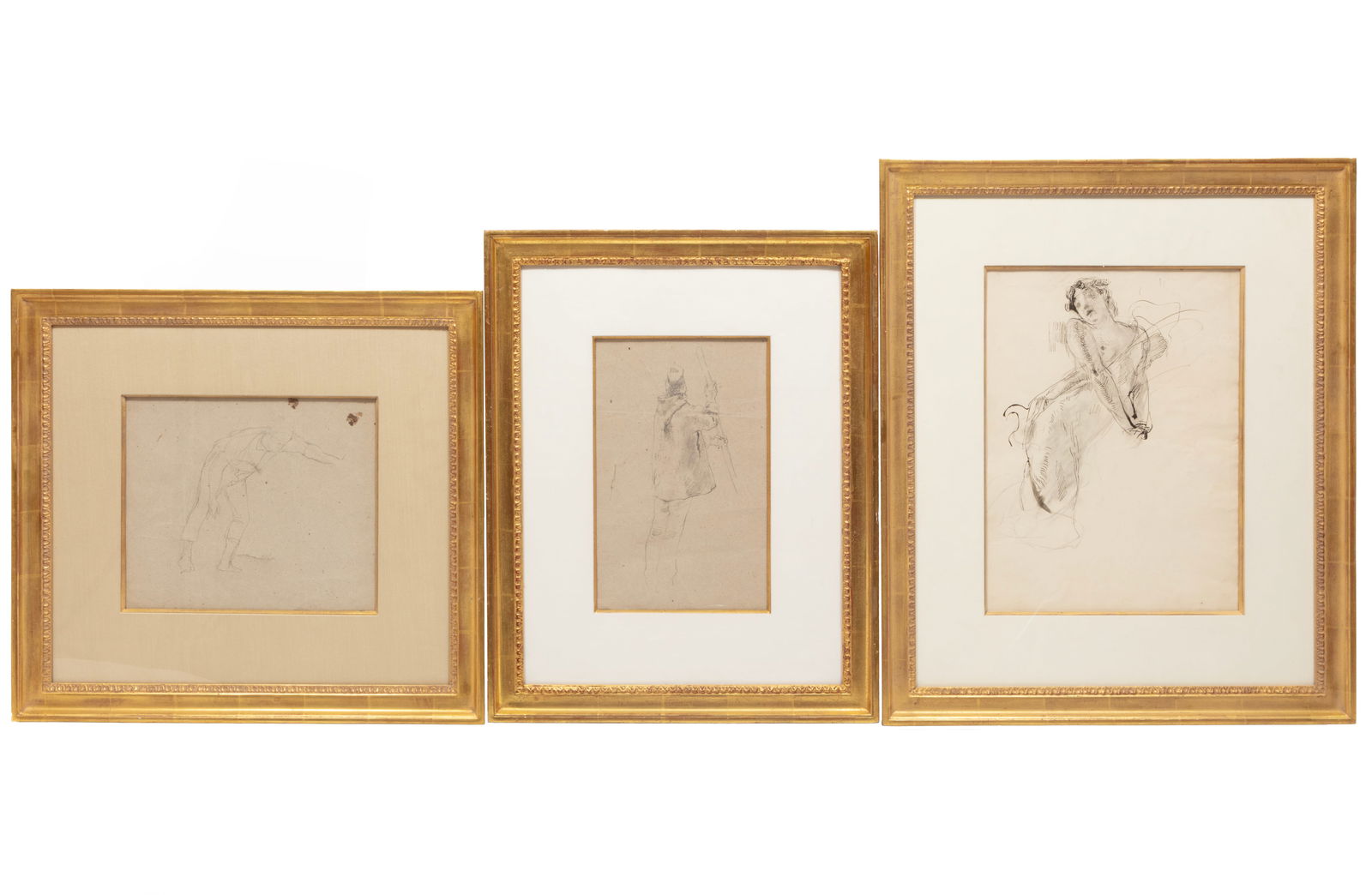 Mosè di Giosué Bianchi, Italian 1840-1904, Sixteen Drawings and Two Mixed Media Works (1 of 12)