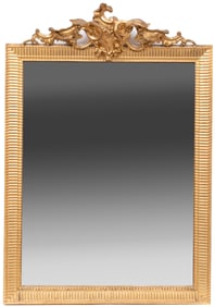 Antique English Giltwood Mirror