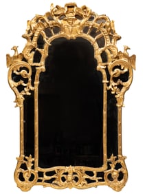 Regence-Style Giltwood Mirror