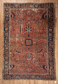 Antique Heriz Carpet