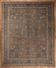 Antique Persian Meshad Carpet