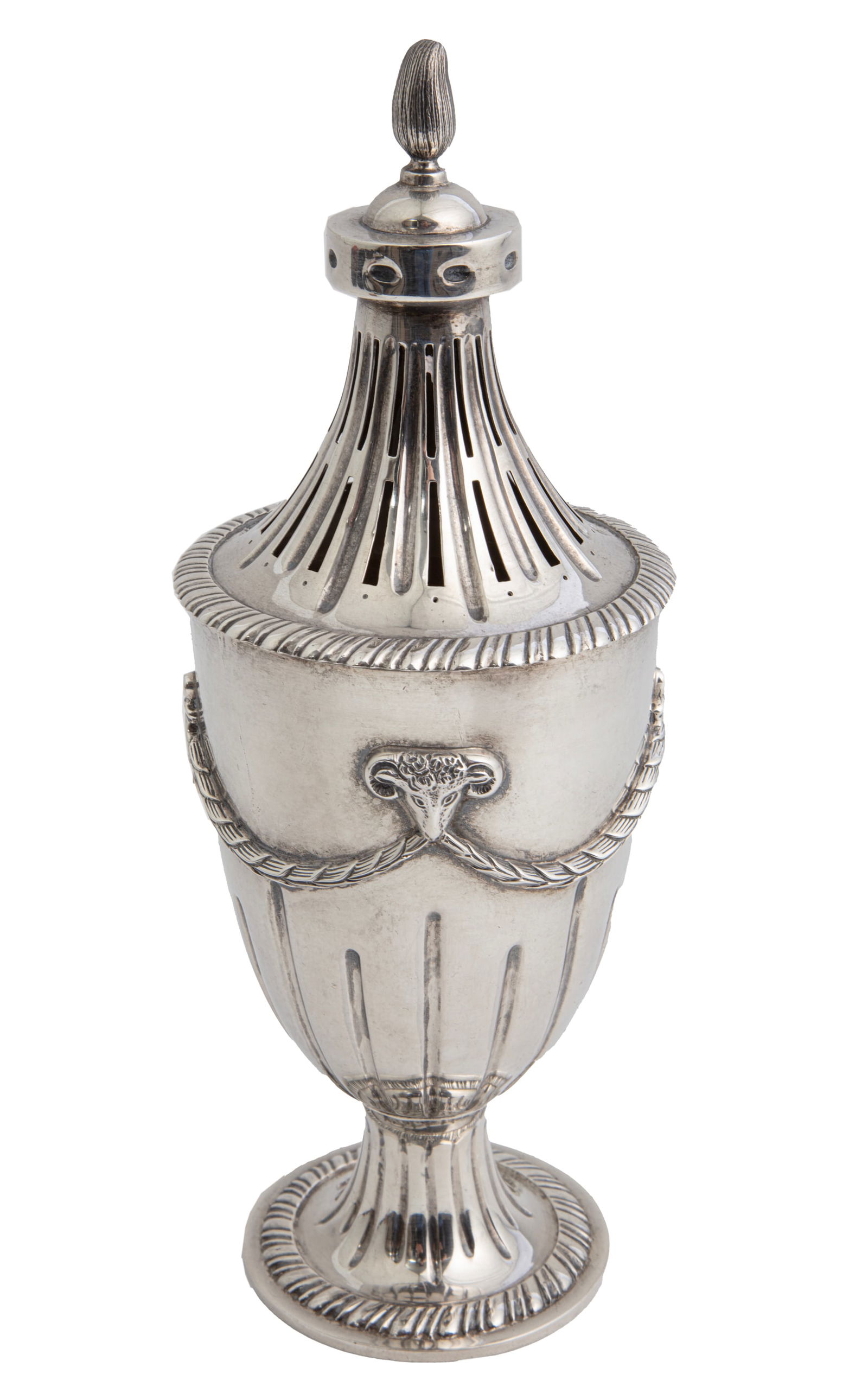 Edwardian Sterling Silver Pot-Pourri Urn in the Neoclassical Taste (1 of 4)