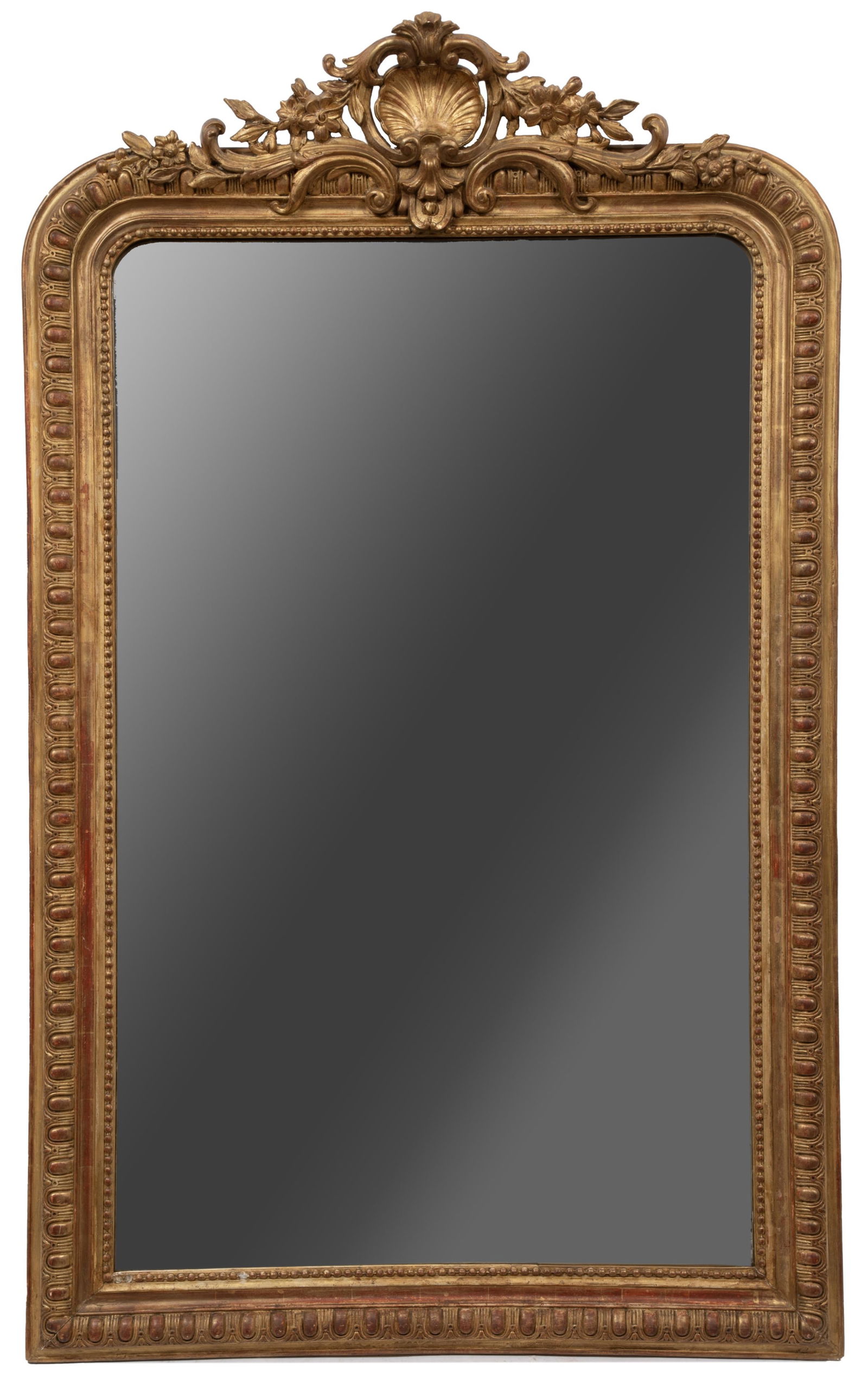 Antique French Giltwood Mirror (1 of 1)