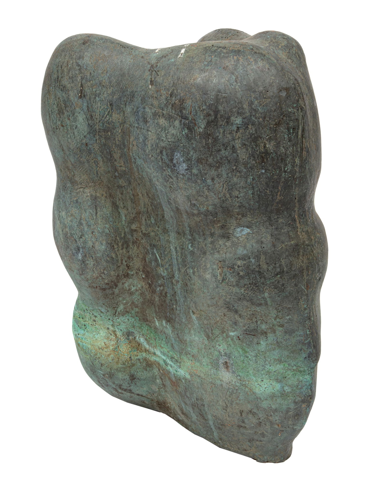 Jean Seidenberg, American/Louisiana 1930-2022, "Face with Flowing Hair", bronze (1 of 6)