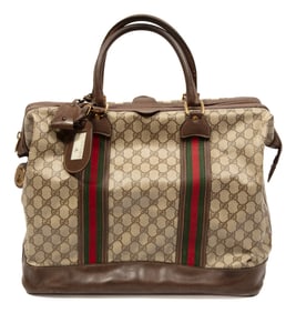 Vintage Gucci GG Supreme Weekender Bag
