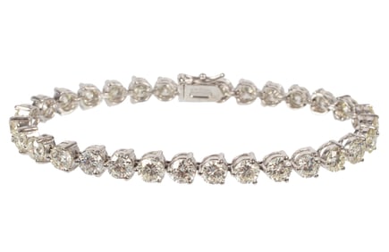 Platinum and Diamond Bracelet