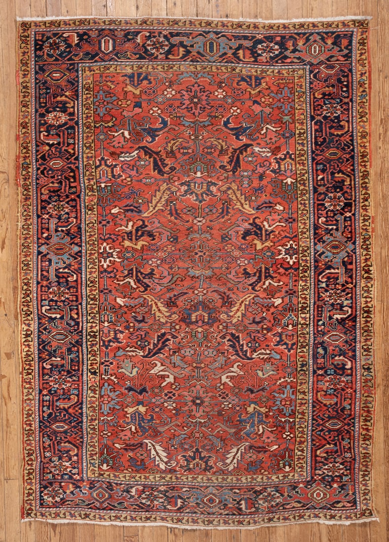 Antique Heriz Carpet (1 of 6)