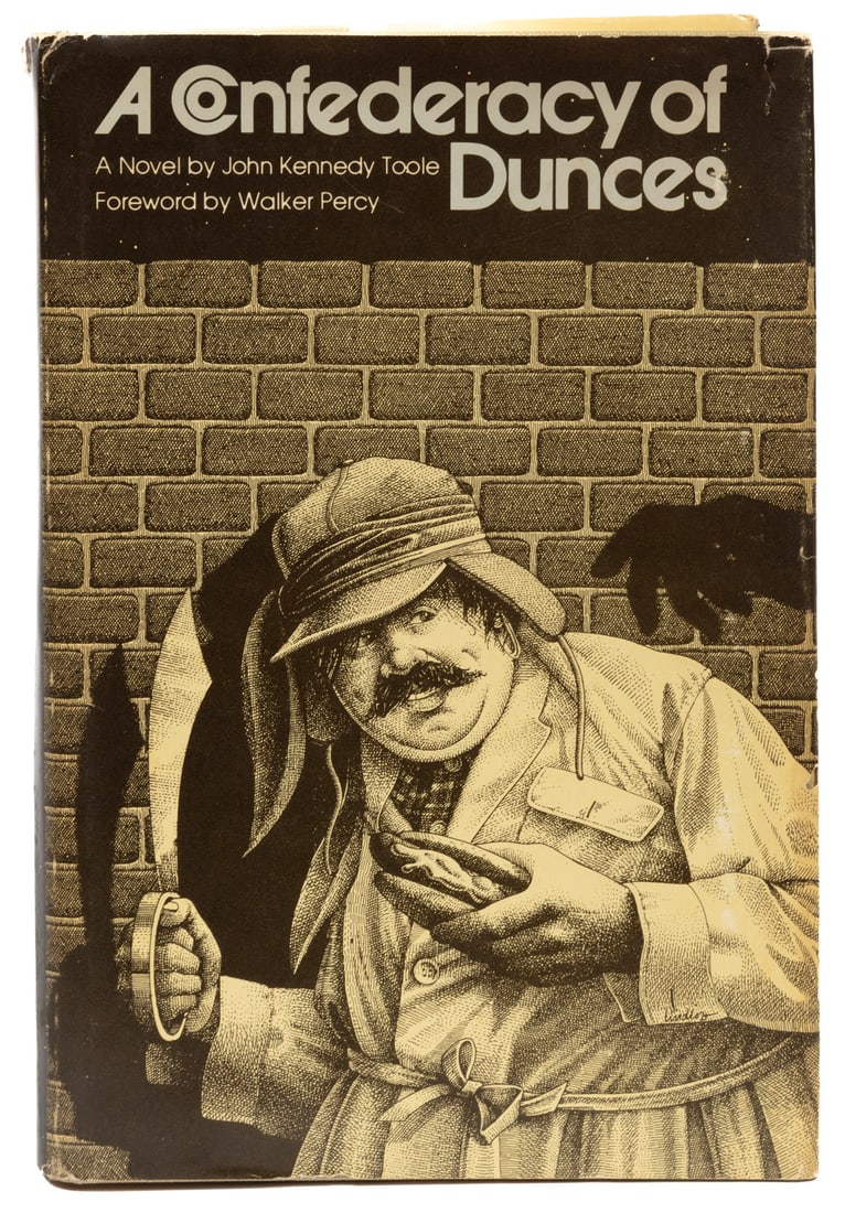 Toole, John Kennedy, A Confederacy of Dunces, Baton Rouge, Louisiana State University Press, 1980, (1 of 4)