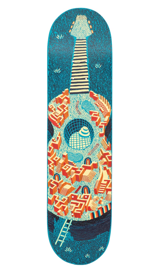 Jay Crum, American/Louisiana b. 1982, active Memphis, 2001-Present, ?50/50 for Ruston?, acrylic on (1 of 5)