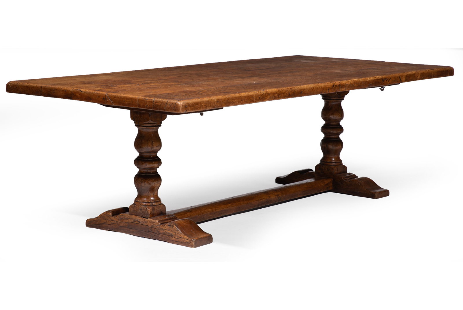 Continental Carved Oak Refectory Table (1 of 3)