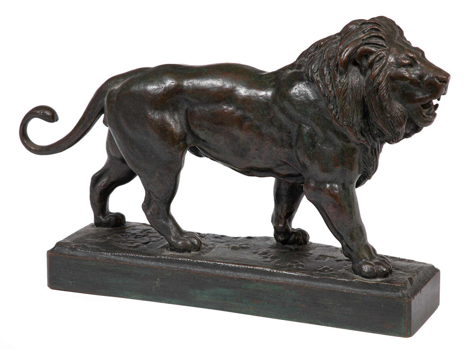 Bronze Figure of "Le lion qui marche" (1 of 11)