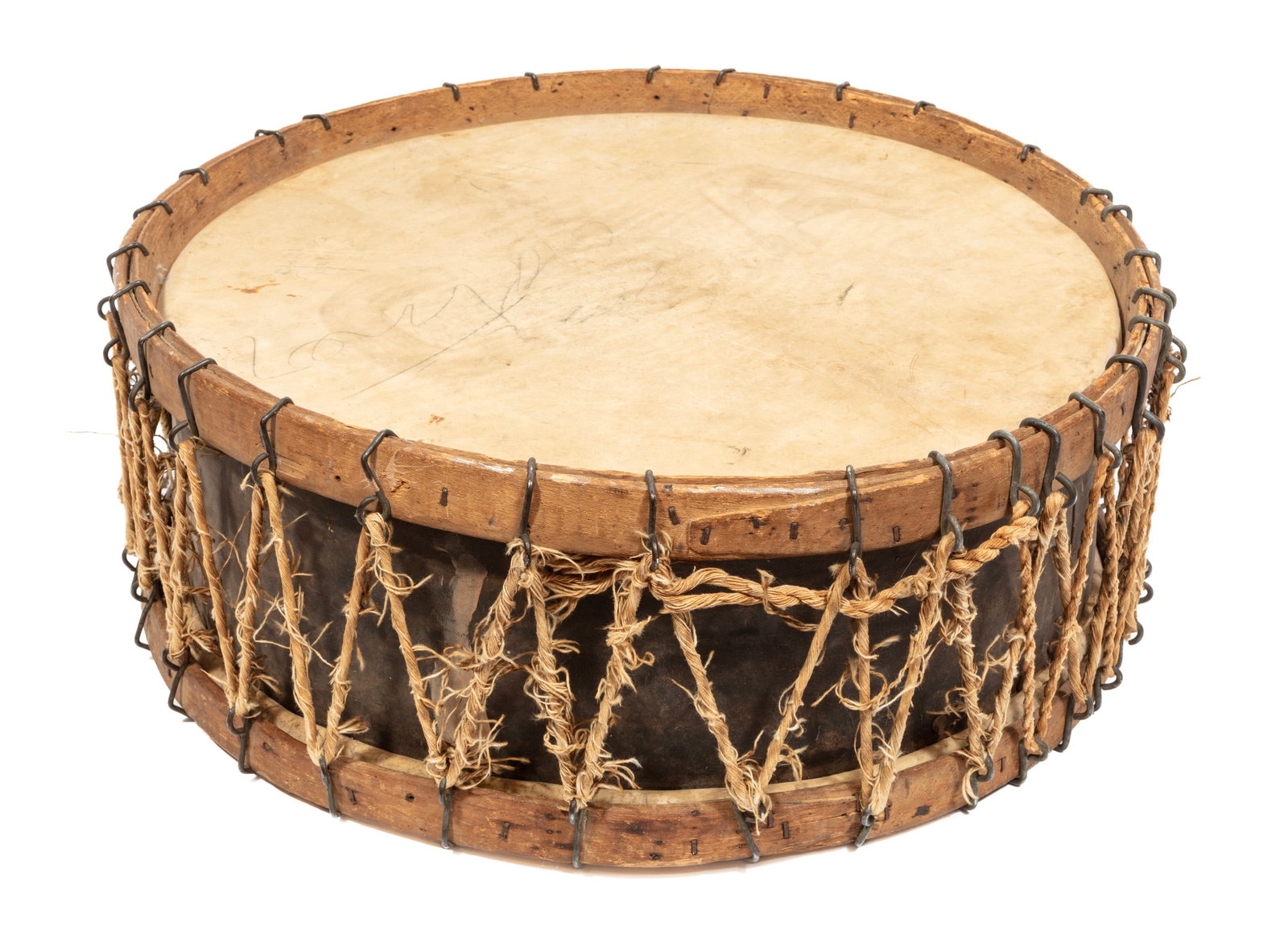 Confederate 7th Mississippi Regimental Drum (1 of 13)
