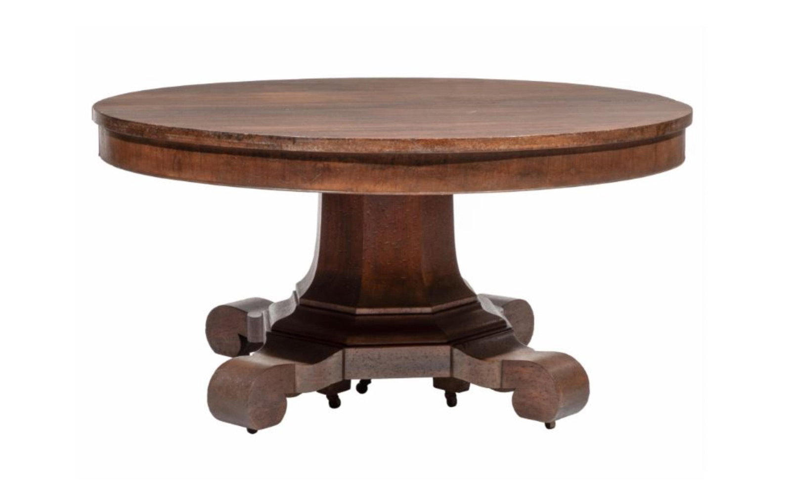 American Late Classical Mahogany Extension Dining Table (1 of 1)