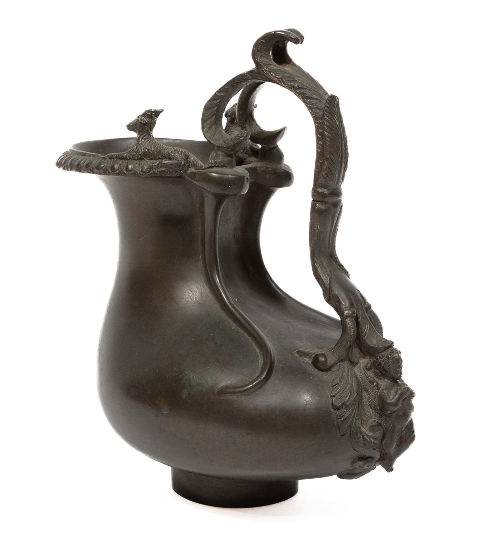 Grand Tour Patinated Bronze "Askos" Jug (1 of 5)
