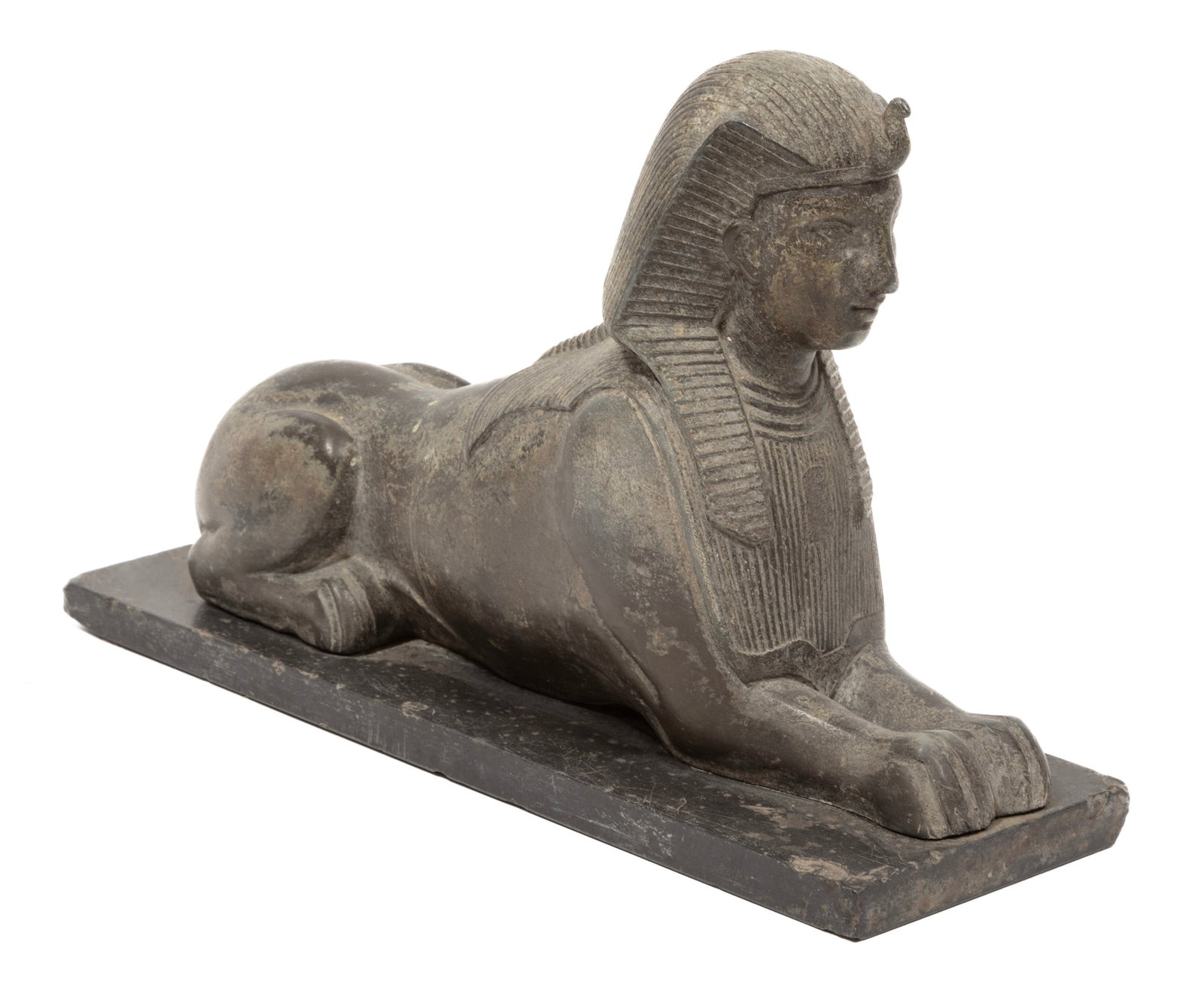 Grand Tour Patinated Metal Figure of a Sphinx (1 of 3)