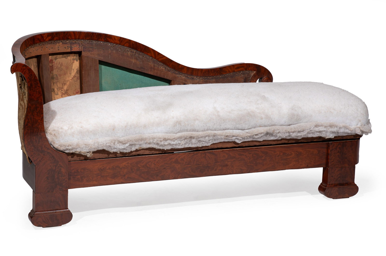 Rare Phyfe & Sons American Classical Figured Mahogany Grecian Sofa (1 of 5)