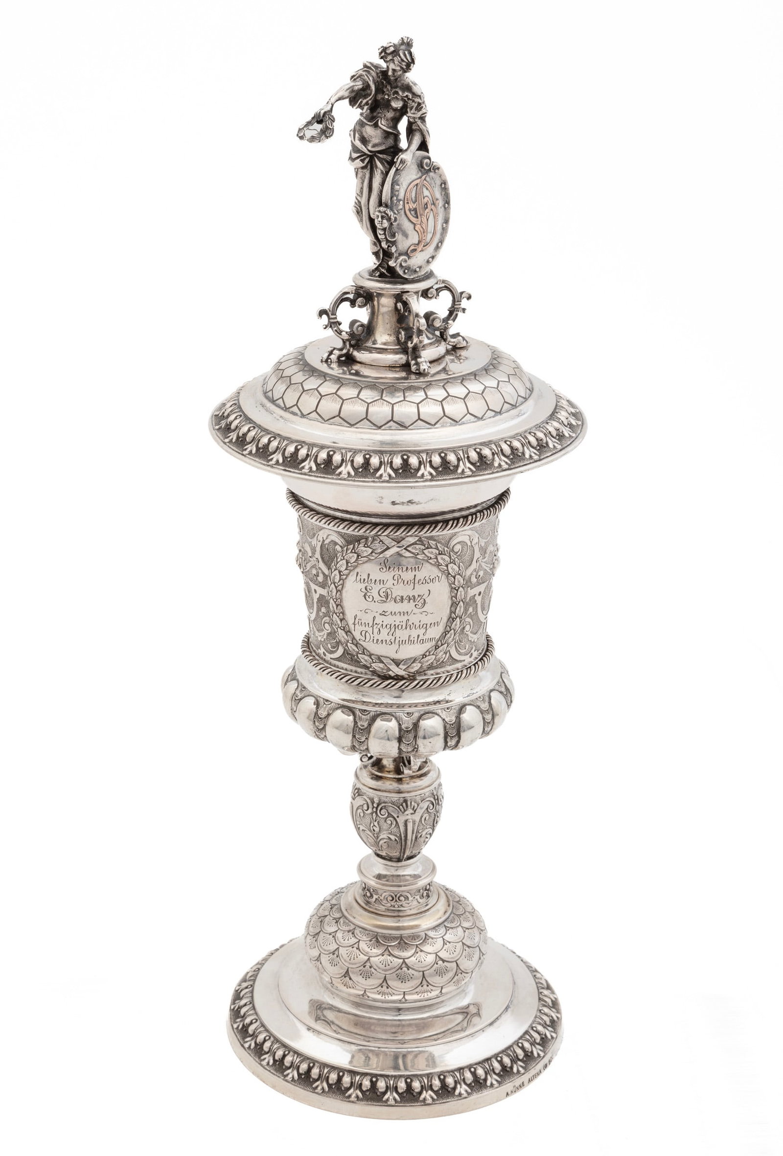 Continental .800 Silver Cup and Cover in the Mannerist Style (1 of 6)