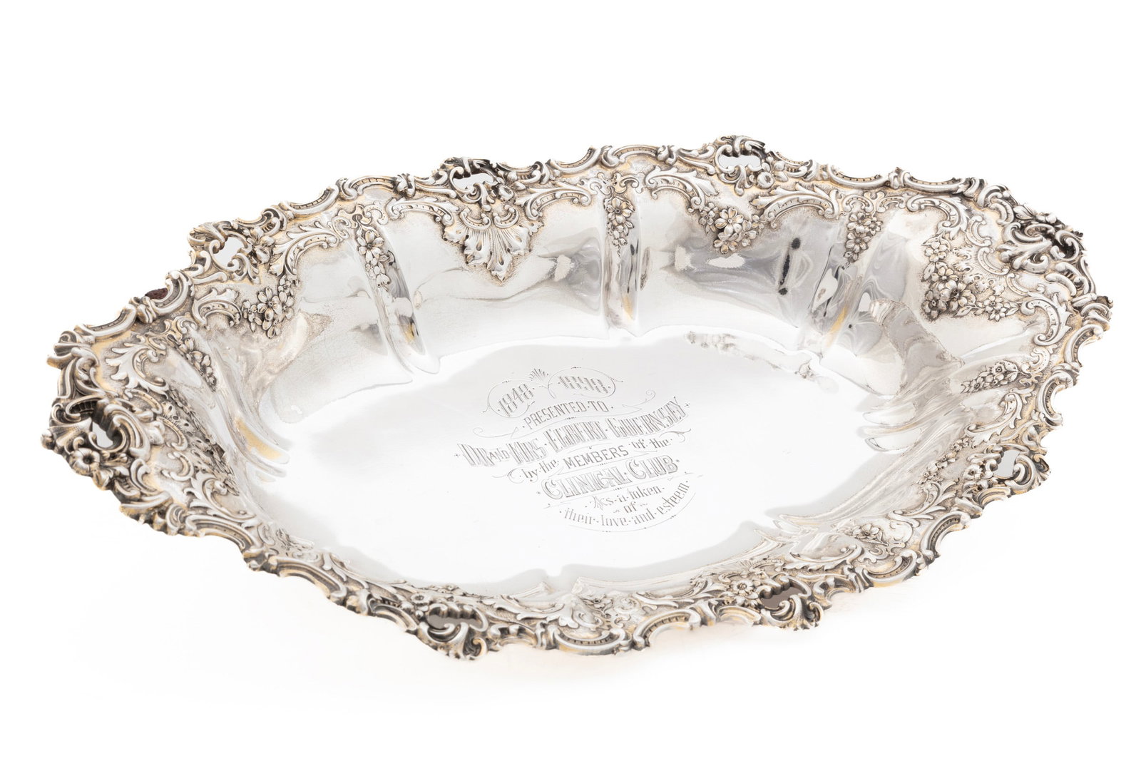 Gorham Sterling Silver Bread Dish - 3