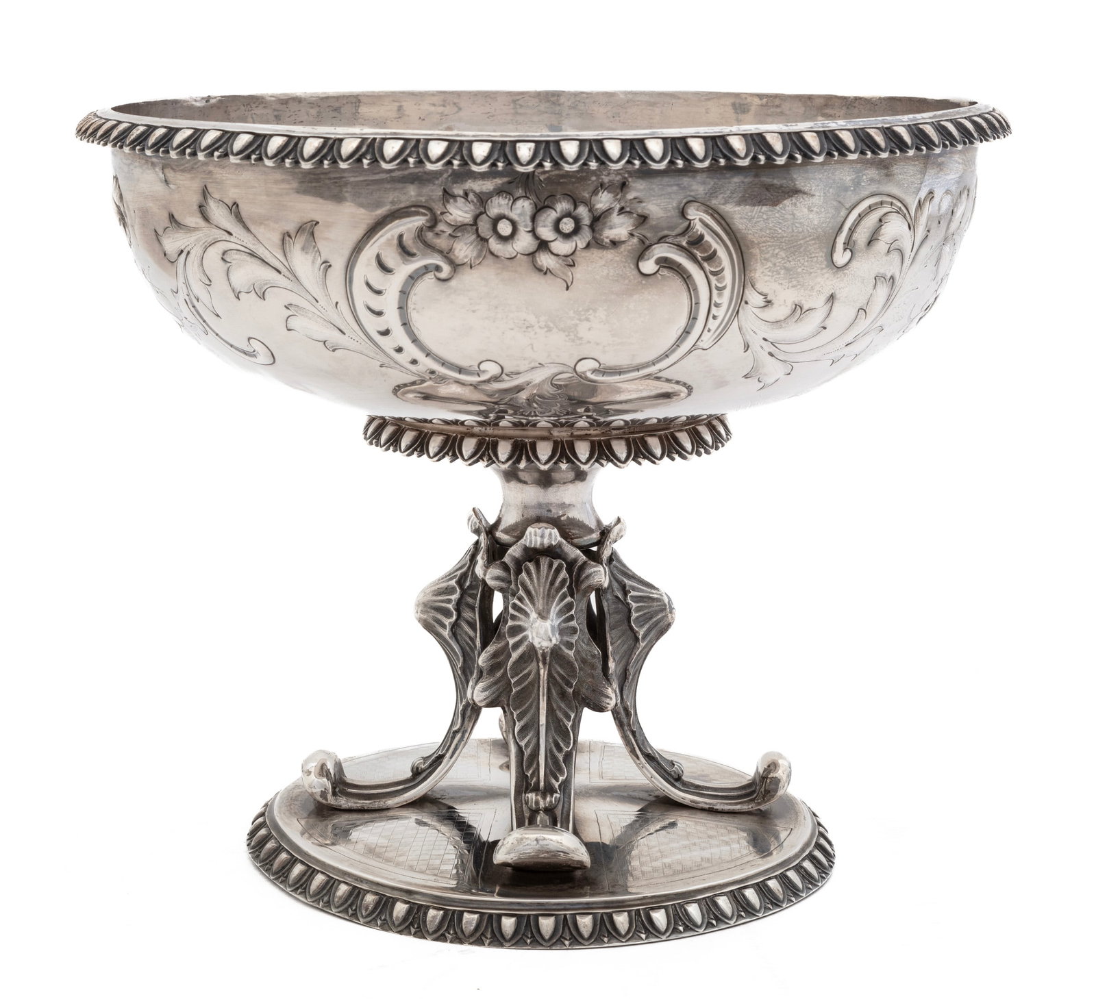 New Orleans Coin Silver Centerpiece Bowl (1 of 5)