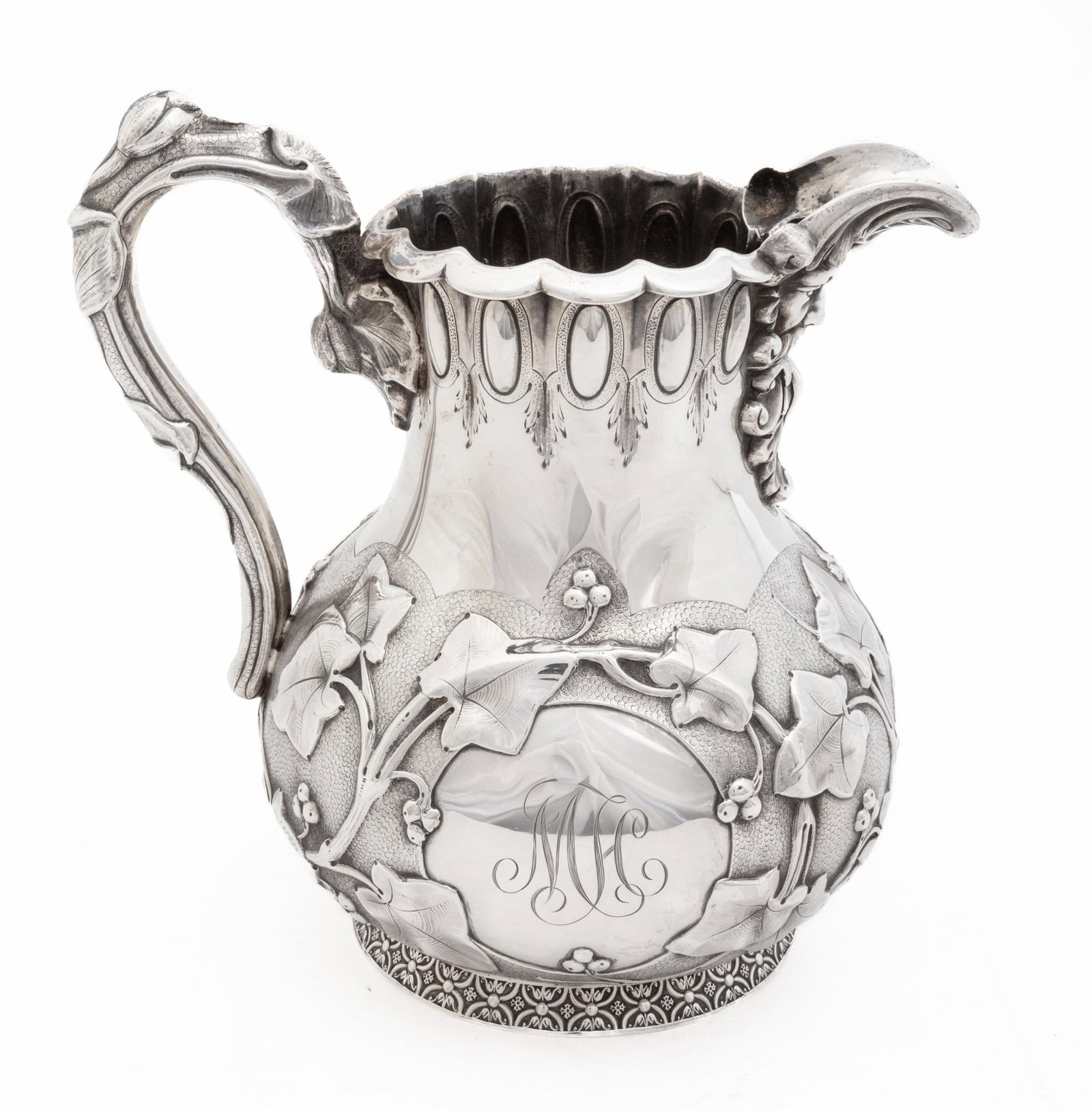 New Orleans Coin Silver Water Pitcher (1 of 4)