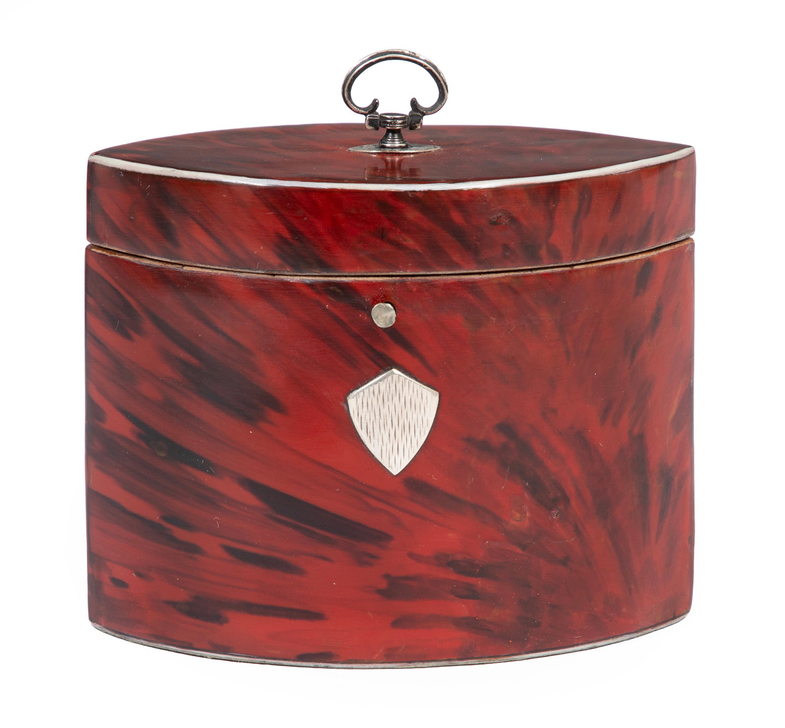 Georgian Red Tea Caddy (1 of 3)