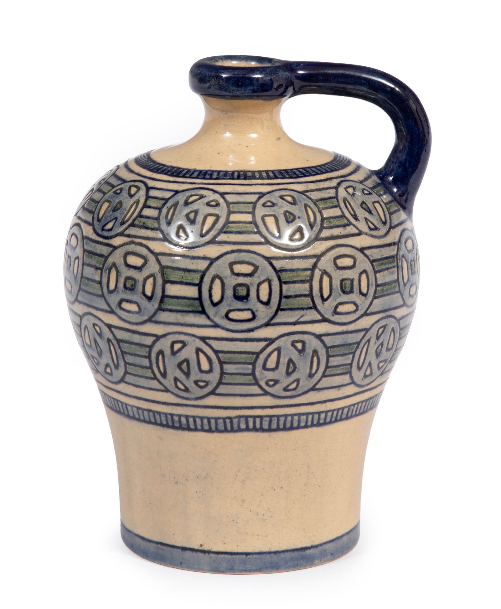 Newcomb College Art Pottery High Glaze Pitcher (1 of 4)