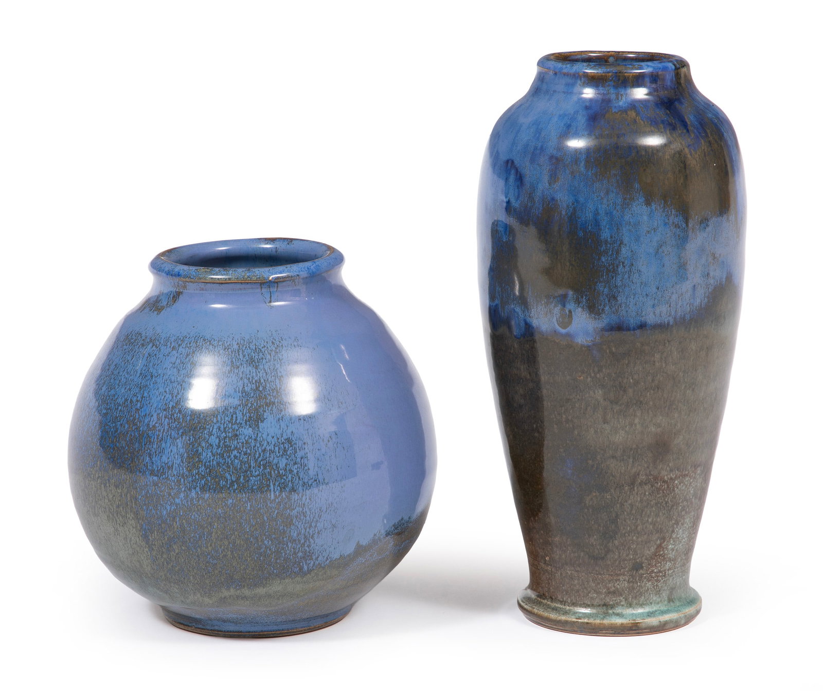 Two Shearwater Art Pottery Vases (1 of 4)
