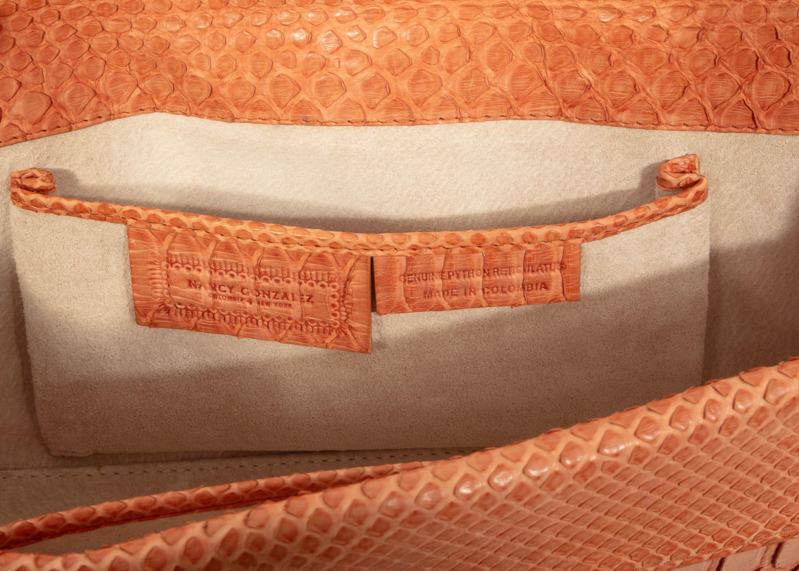 Nancy Gonzalez Python Leather Clutch - 3
