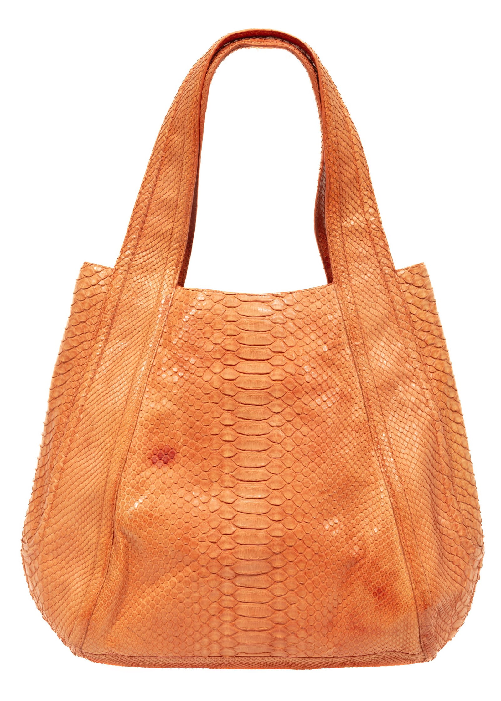 Nancy Gonzalez Python Leather Hobo Handbag - 2