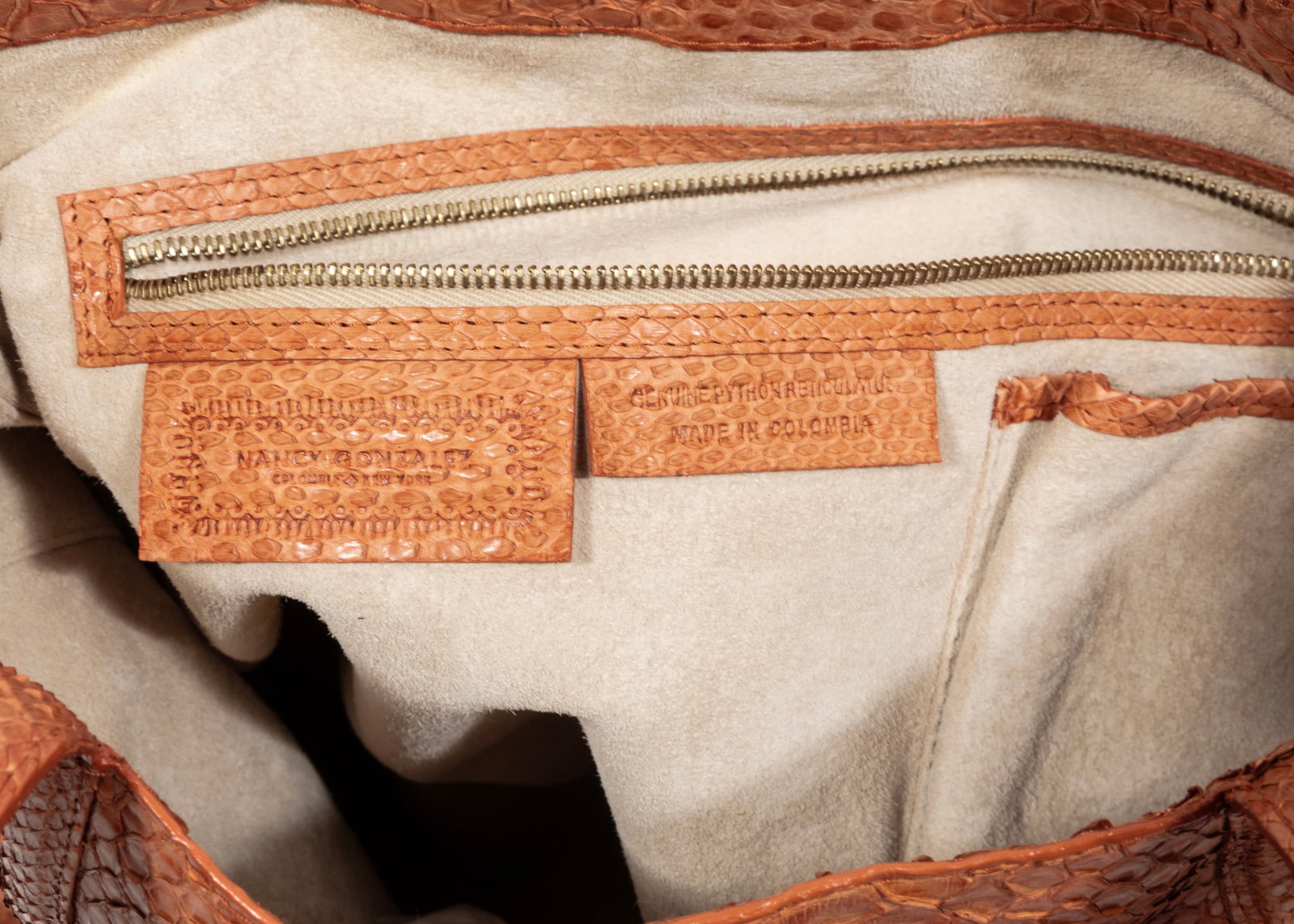 Nancy Gonzalez Python Leather Hobo Handbag - 3