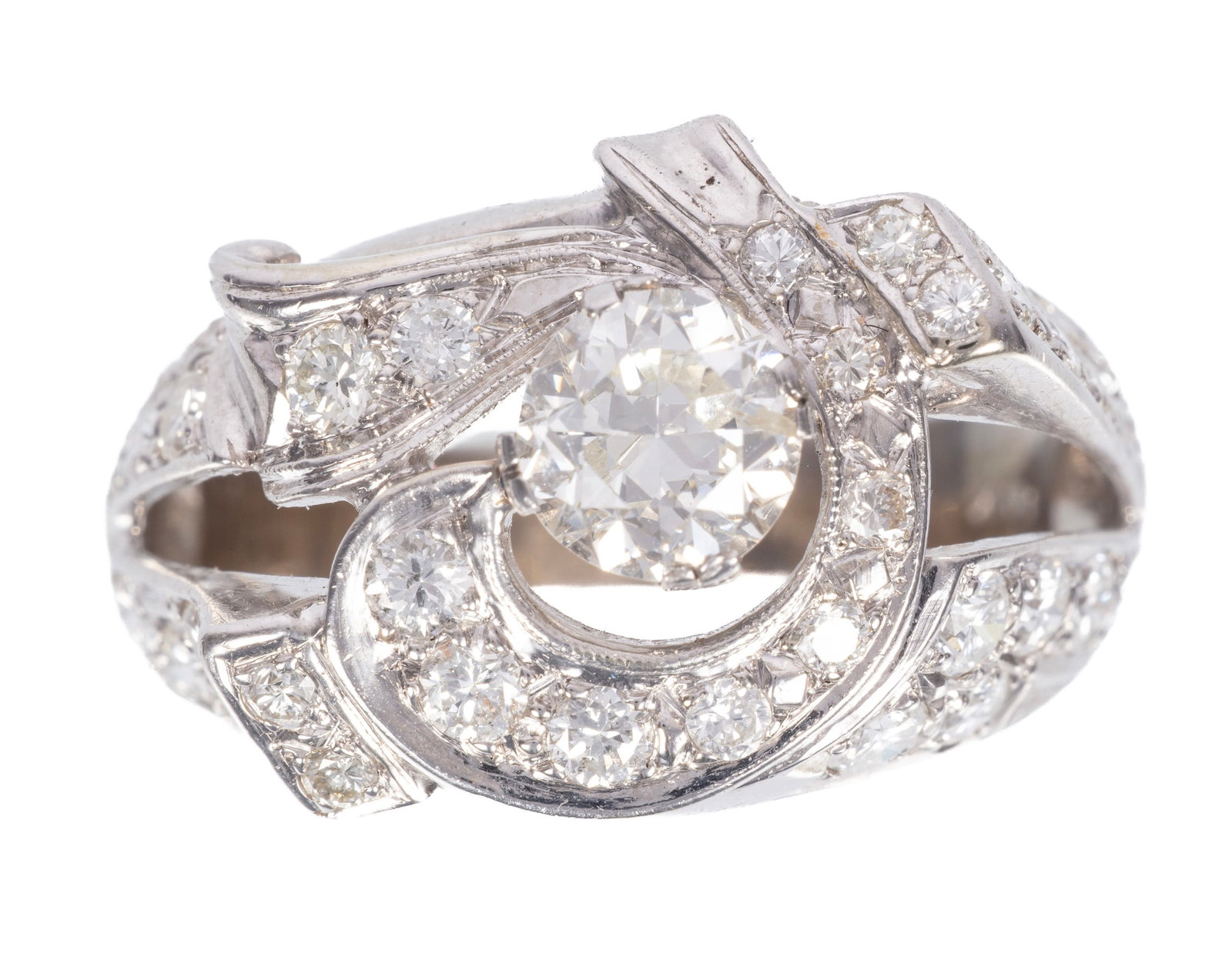 14 kt. White Gold and Diamond Ring (1 of 3)